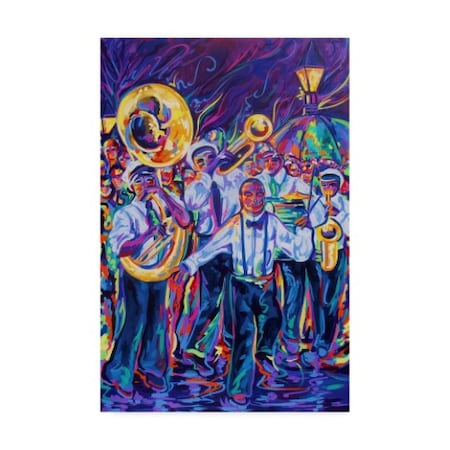 Adel 'Treme Second Line' Canvas Art,16x24